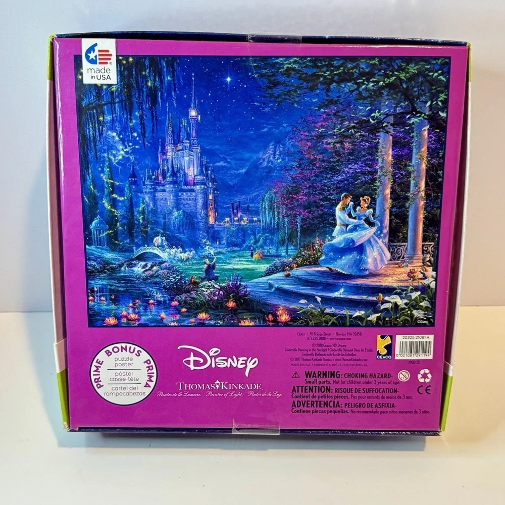 Disney Cinderella Thomas Kinkade 